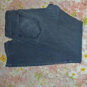 Social Collision indie fit black distressed ripped jeans stretch W30 L32